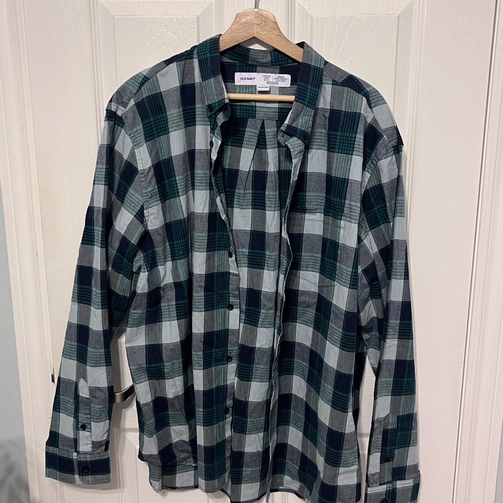 Green Plaid shirt